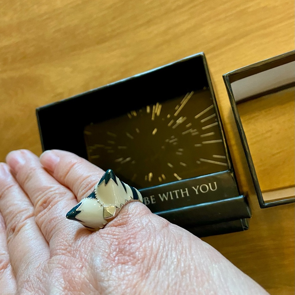 Rock Love x Star Wars original first edition Ahsoka Tano ring size 6